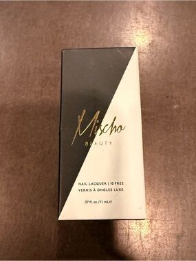 Mischo Beauty Luxe Nail Lacquer Diana Bright Orange Red 10-Free Vegan 11ml NEW